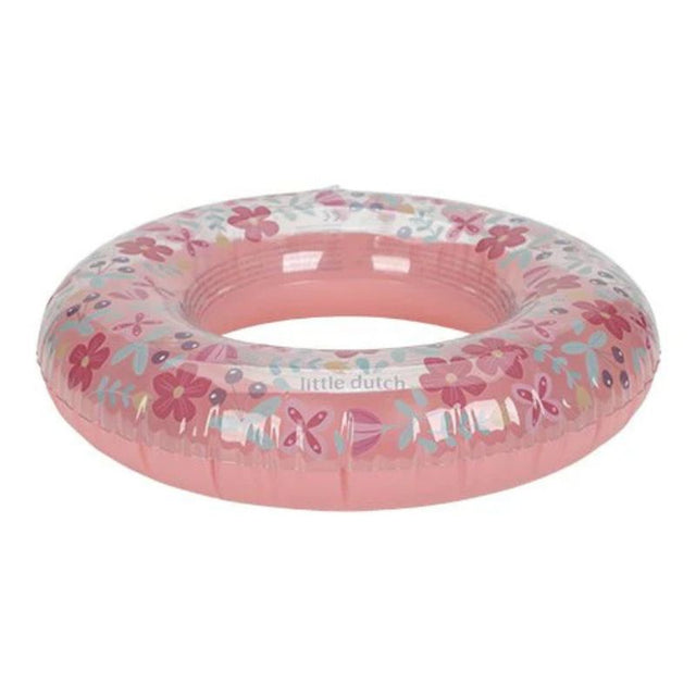 Little Dutch Swim Ring - Pink Flowers