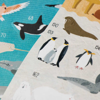 Londji Animal World Poster and Stickers