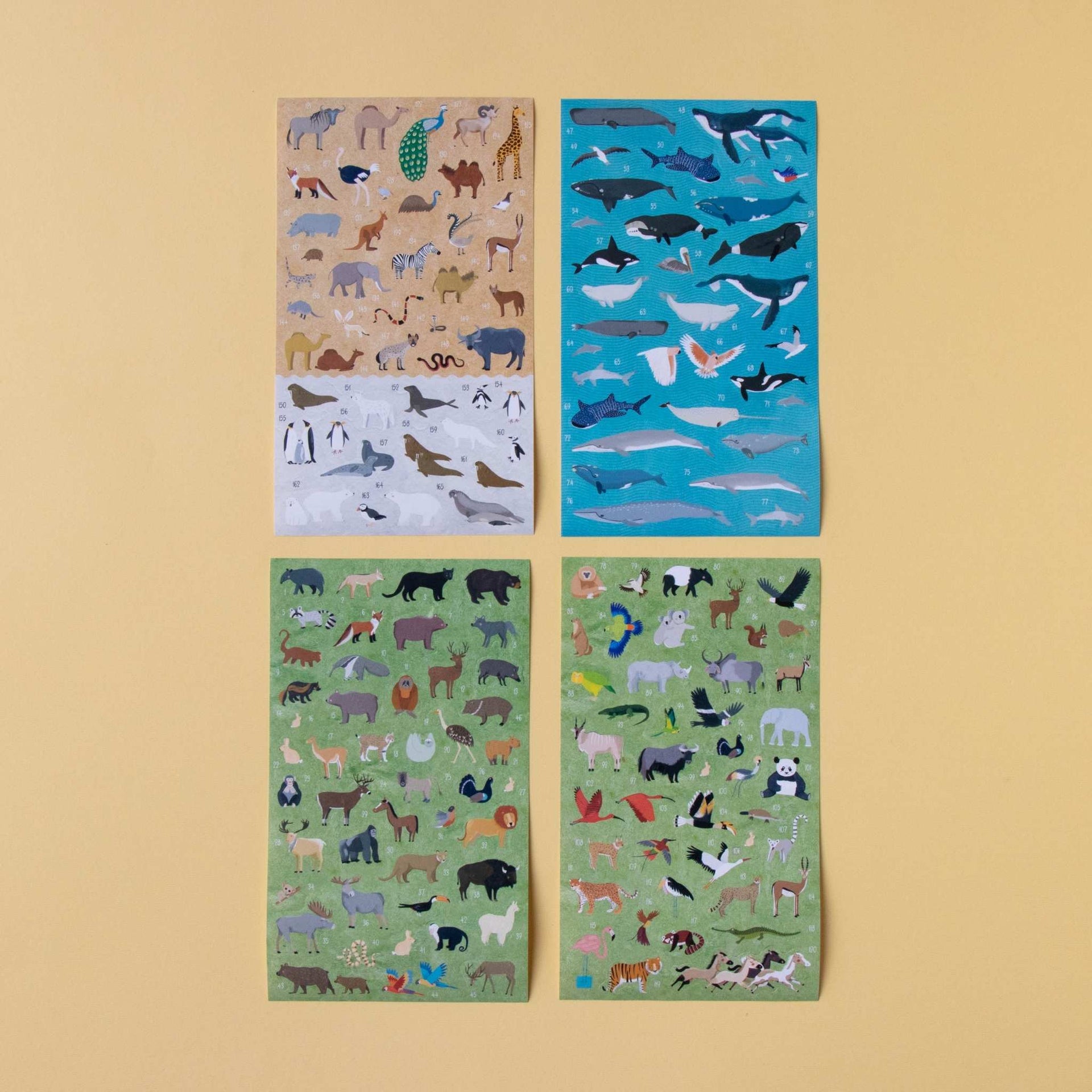 Londji Animal World Poster and Stickers