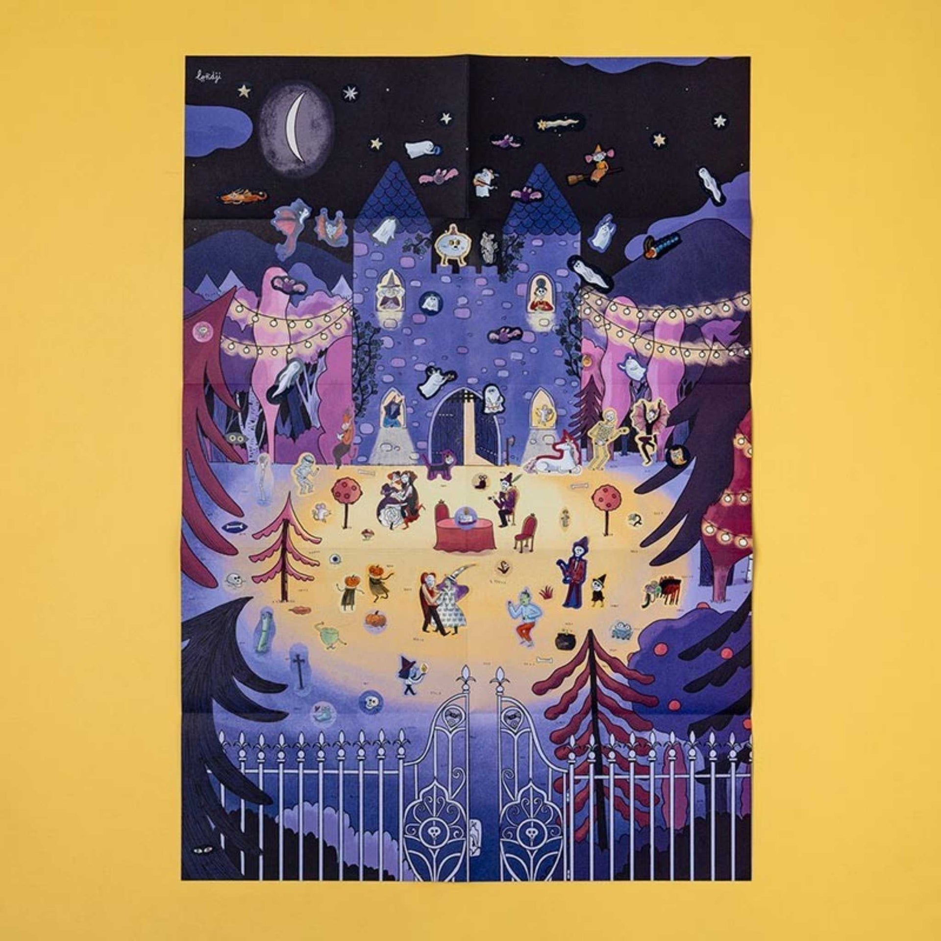 Londji Enchanted Poster and Stickers