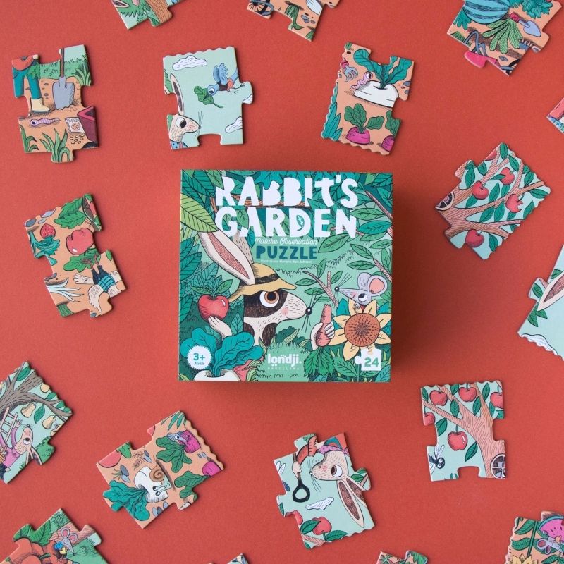 Londji Rabbit's Garden Puzzle