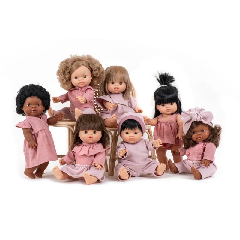 Minikane Girl Doll Jahia - 34cm