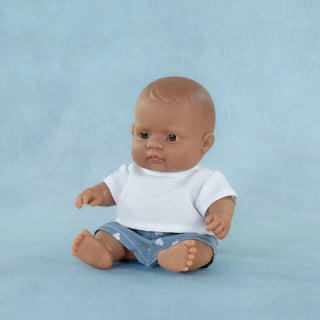 Miniland Baby Boy Doll Fig - 21cm