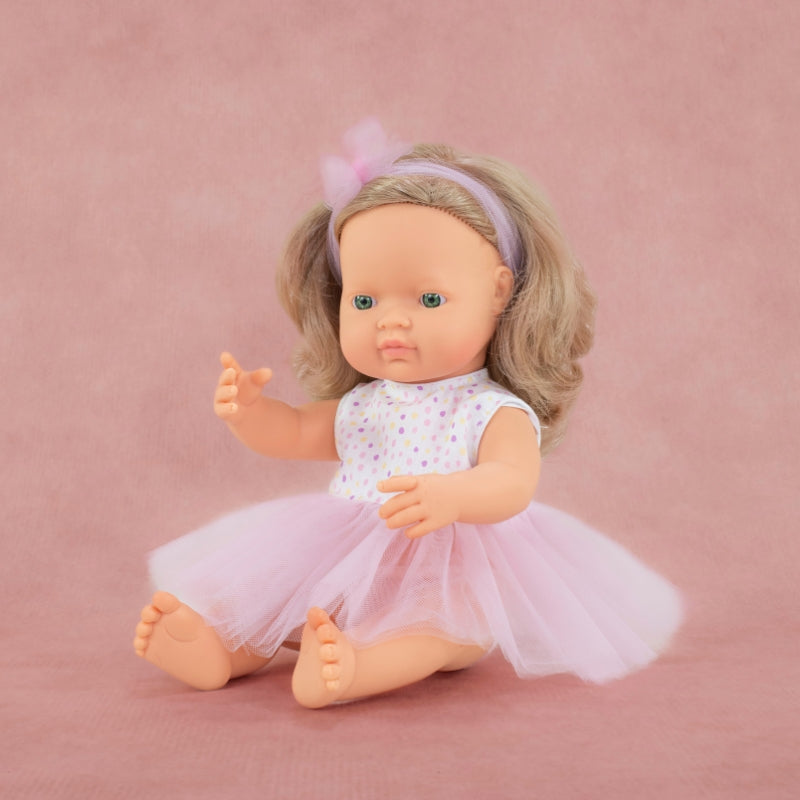 Miniland Girl Doll Peaches - 38cm