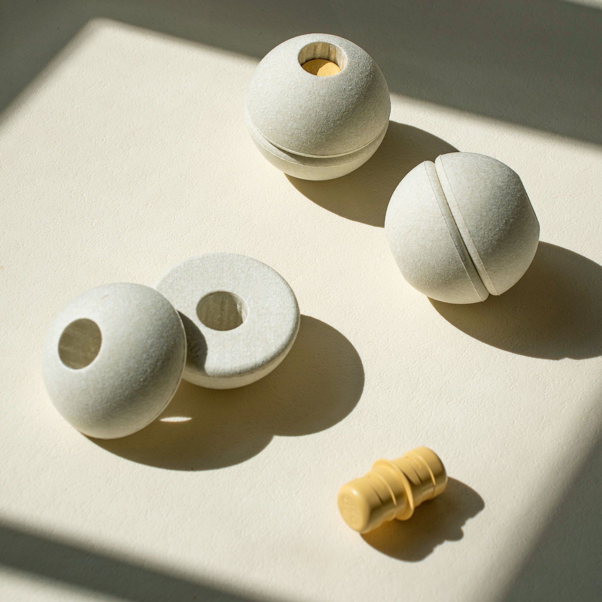 MODU Foam Balls 3 Pack - Sand Grey