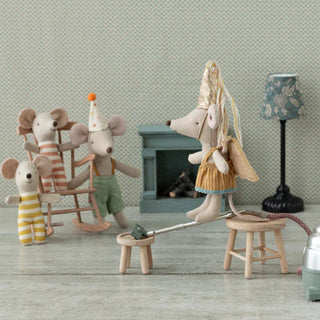 Maileg Baby Mice Triplets In Matchbox