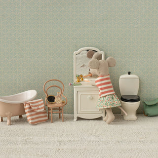 Maileg Big Sister Tricycle Mouse - Green