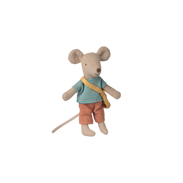 Maileg Little Brother Mouse with Bag