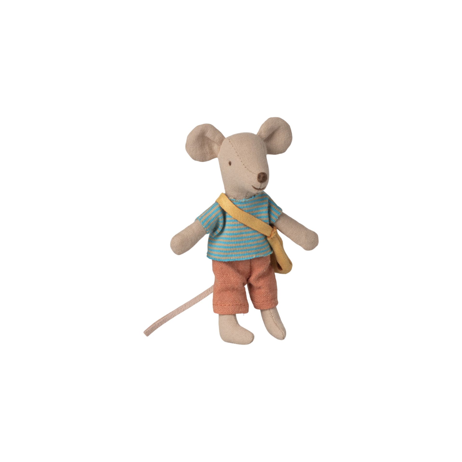 Maileg Little Brother Mouse with Bag