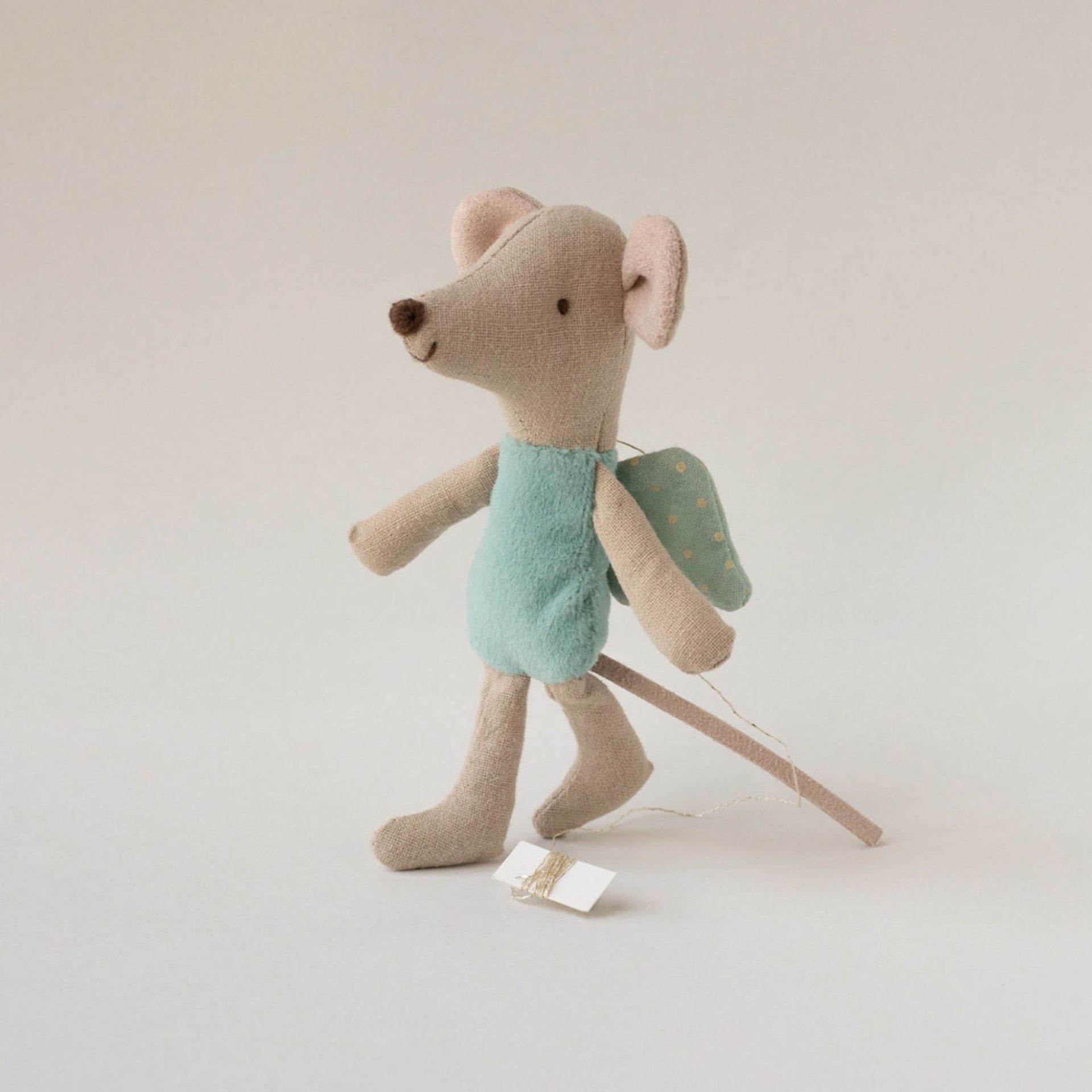 Maileg Little Sister Fairy Mouse - Mint
