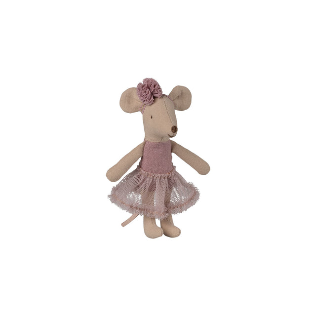 Maileg Little Sister Ballerina Mouse - Heather