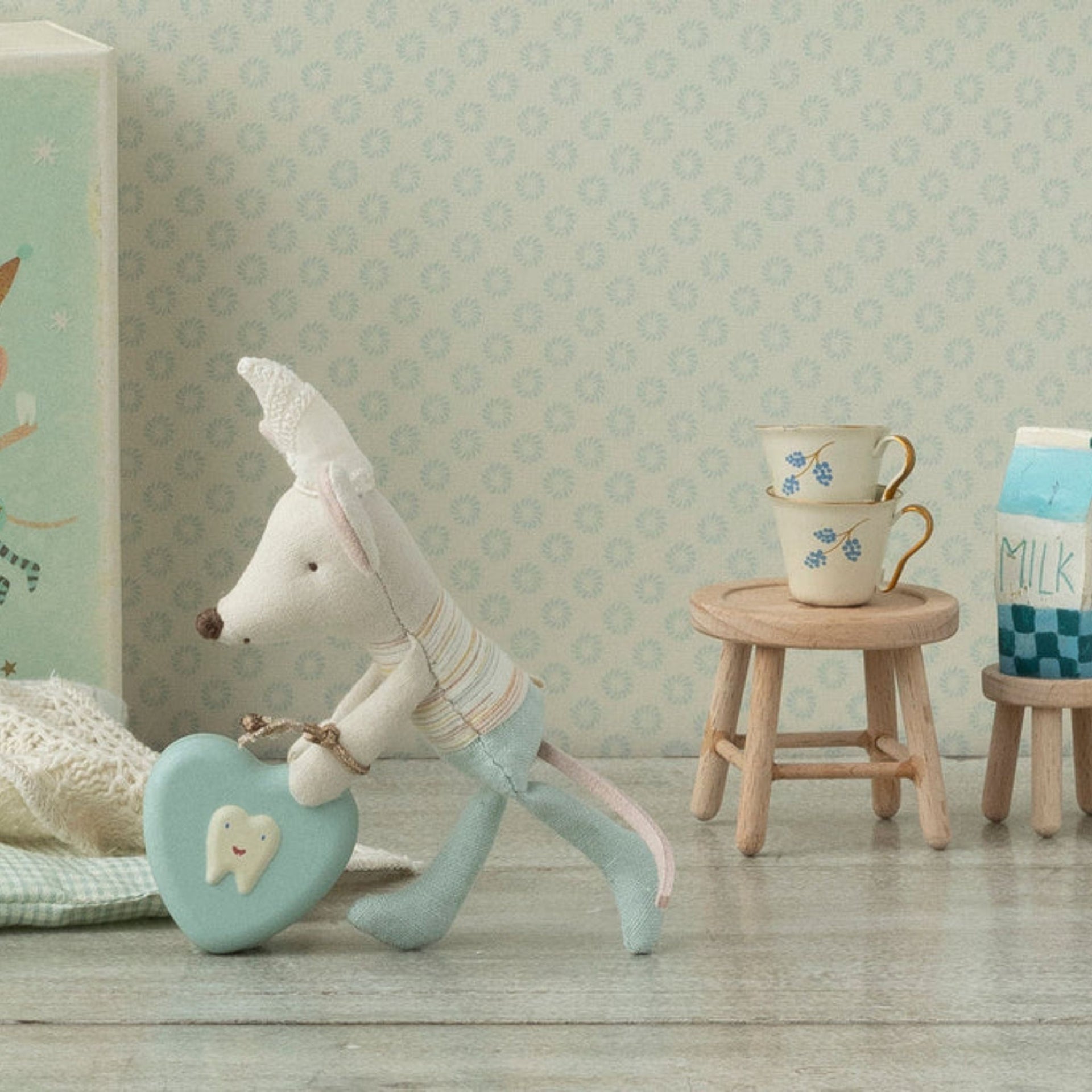 Maileg Small Tooth Box - Mint