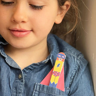Cotton Twist Make Your Own Superhero Peg Doll
