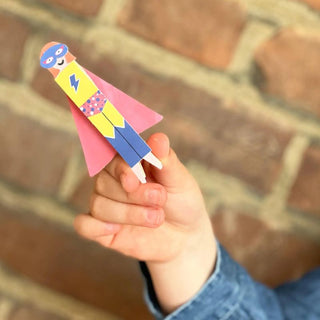 Cotton Twist Make Your Own Superhero Peg Doll