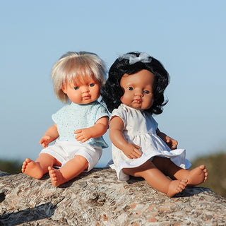 Miniland Girl Doll Rhubarb - 38cm