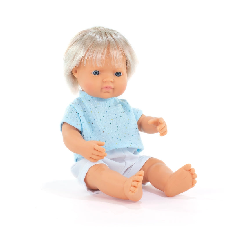 Miniland Boy Doll Blueberry - 38cm