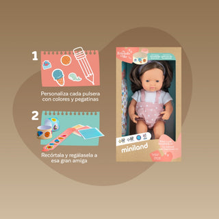 Miniland Girl Doll Mango - 38cm