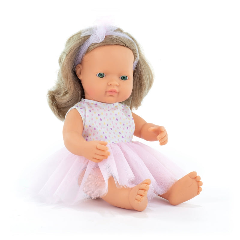 Miniland Girl Doll Peaches - 38cm