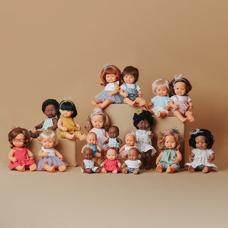 Miniland Girl Doll Rhubarb - 38cm