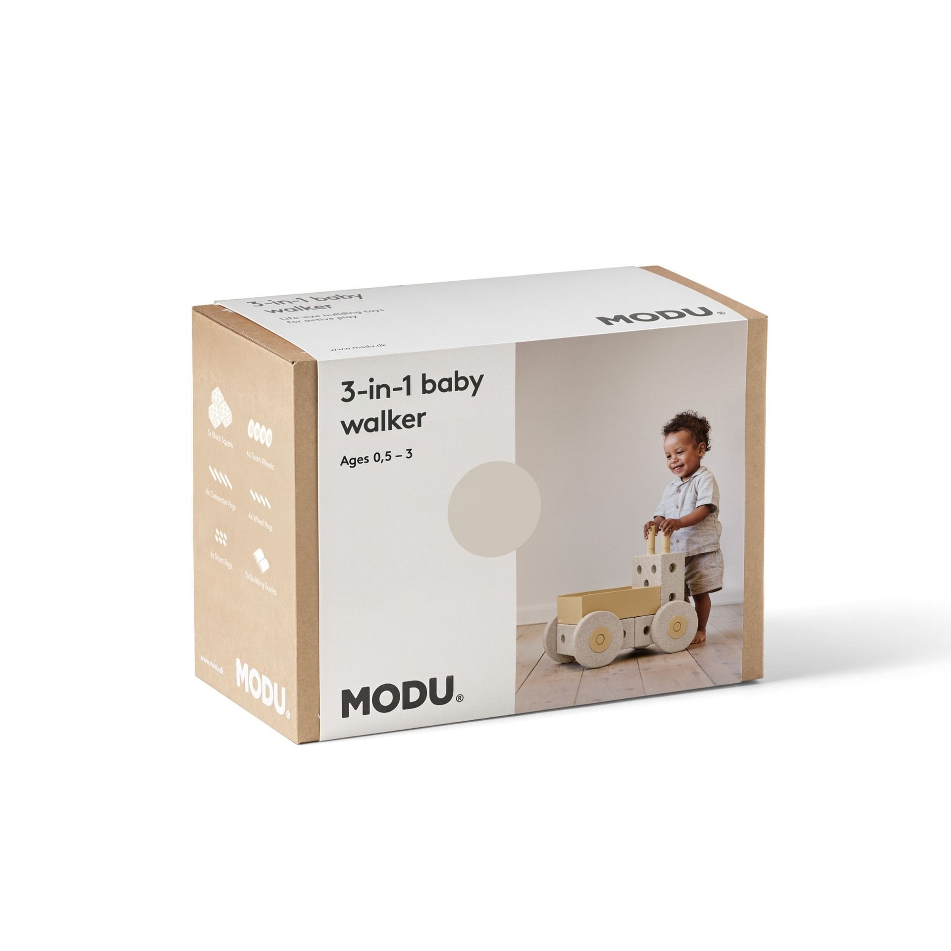 MODU 3-in-1 Walker - Sand Grey