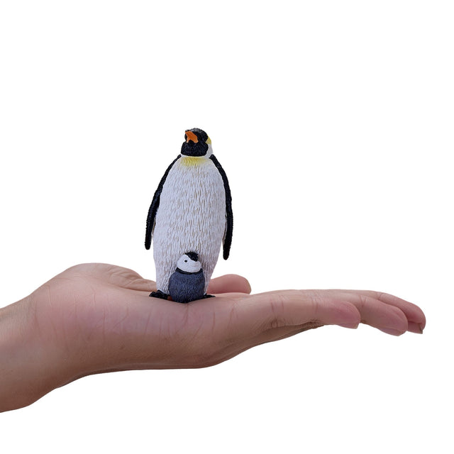 Mojo Emperor Penguin with Chick