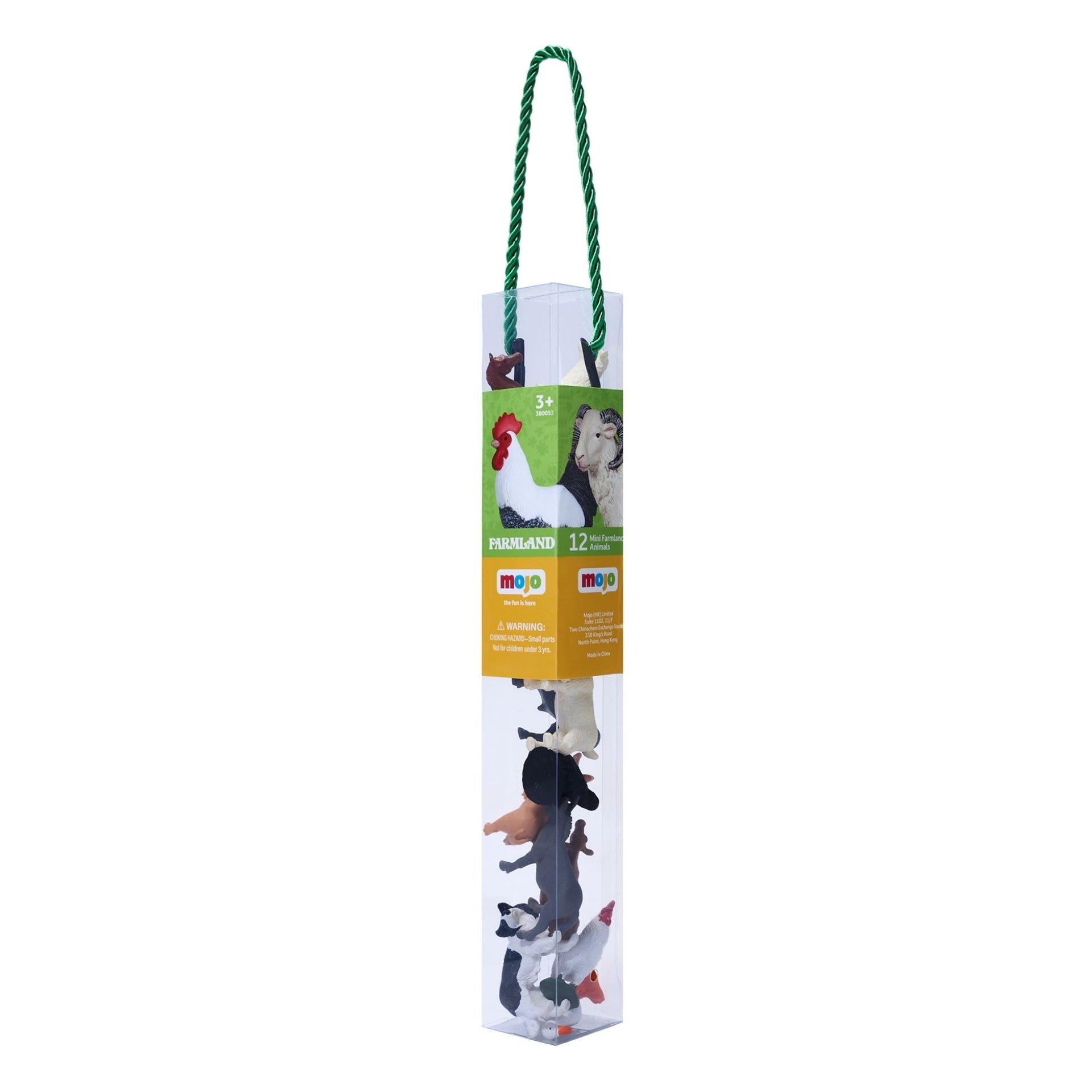 Mojo Mini Farm Animals Tube - 12 Piece