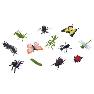 Mojo Mini Insects and Spider Tube - 12 Piece