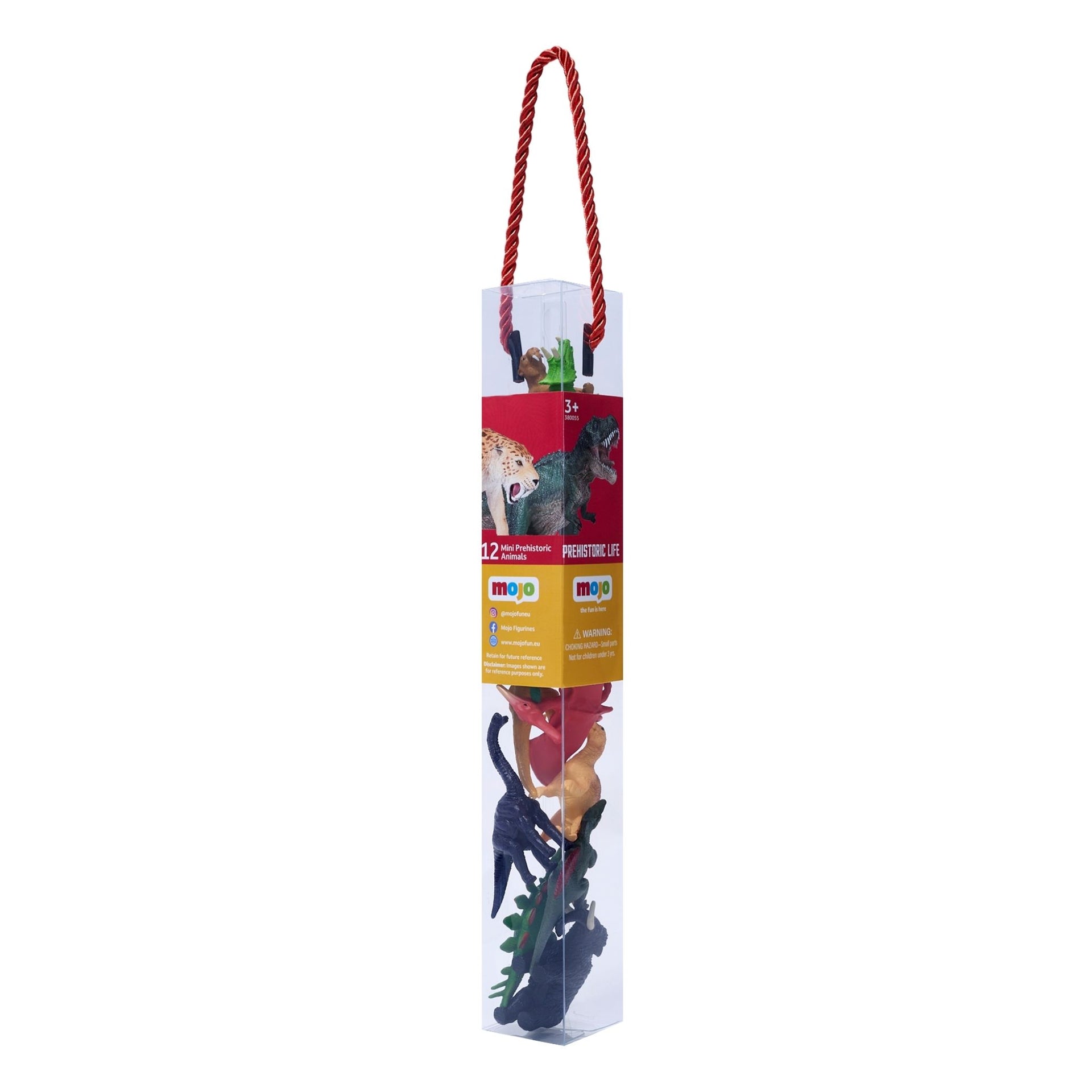 Mojo Mini Prehistoric Life Tube - 12 Piece