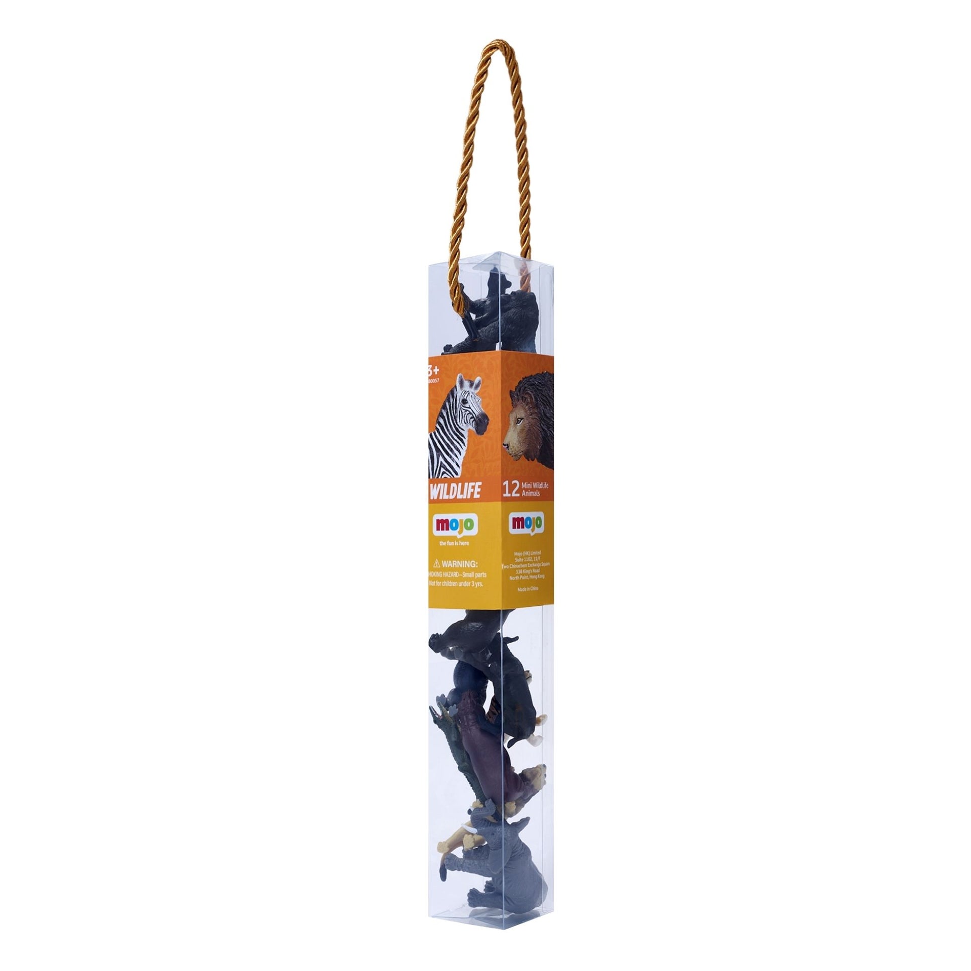 Mojo Mini Wildlife Tube - 12 Piece
