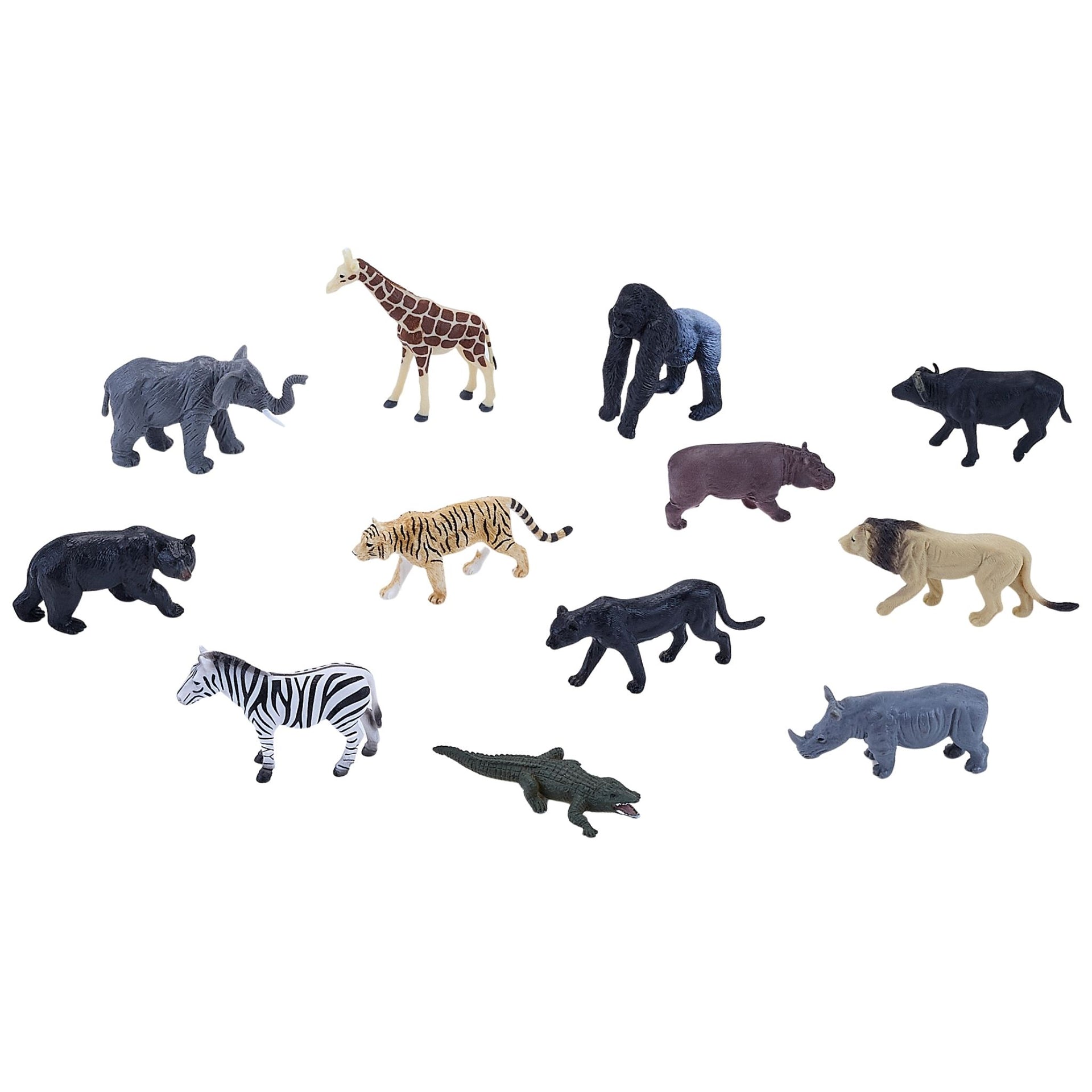 Mojo Mini Wildlife Tube - 12 Piece