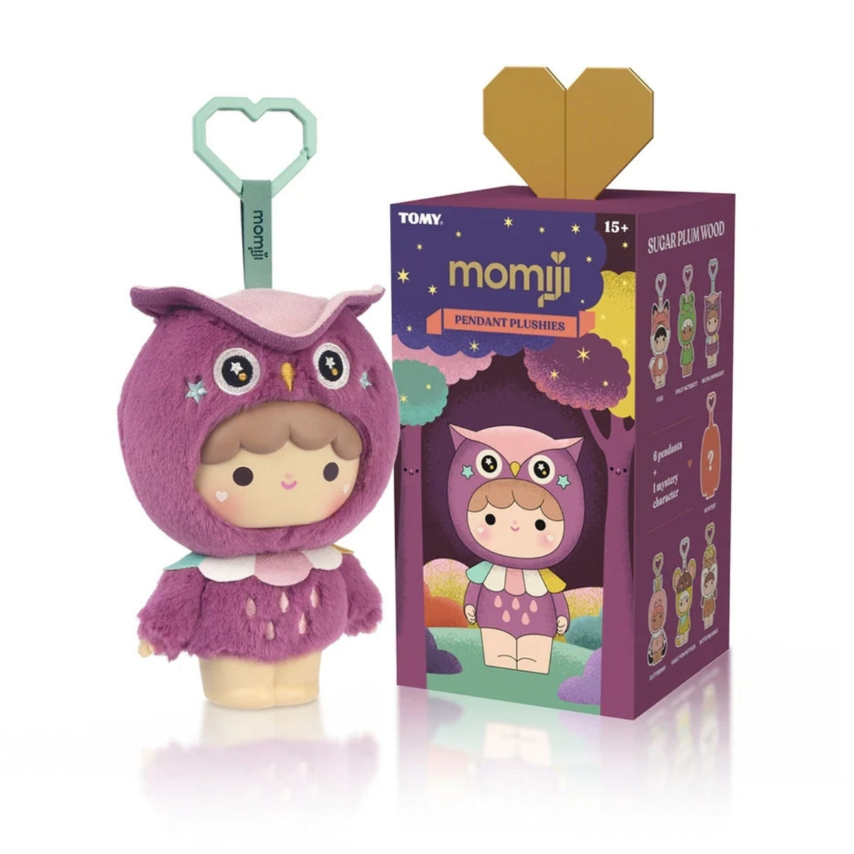 Momiji Sugar Plum Wood Blind Box Pendant Plush