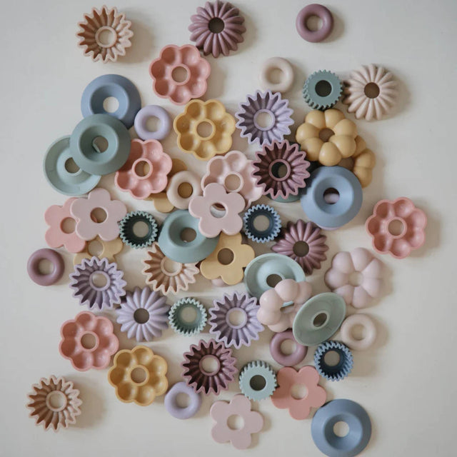 Mushie Bead Lacing Toy Set