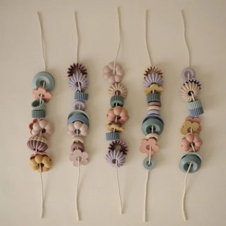 Mushie Bead Lacing Toy Set