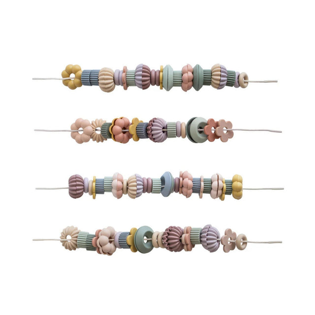 Mushie Bead Lacing Toy Set