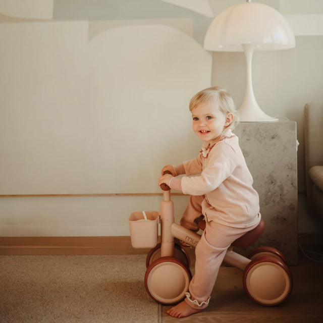 Mushie Mini Toddler Bike - Blush