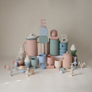Mushie Bath Play Set - Pour and Play