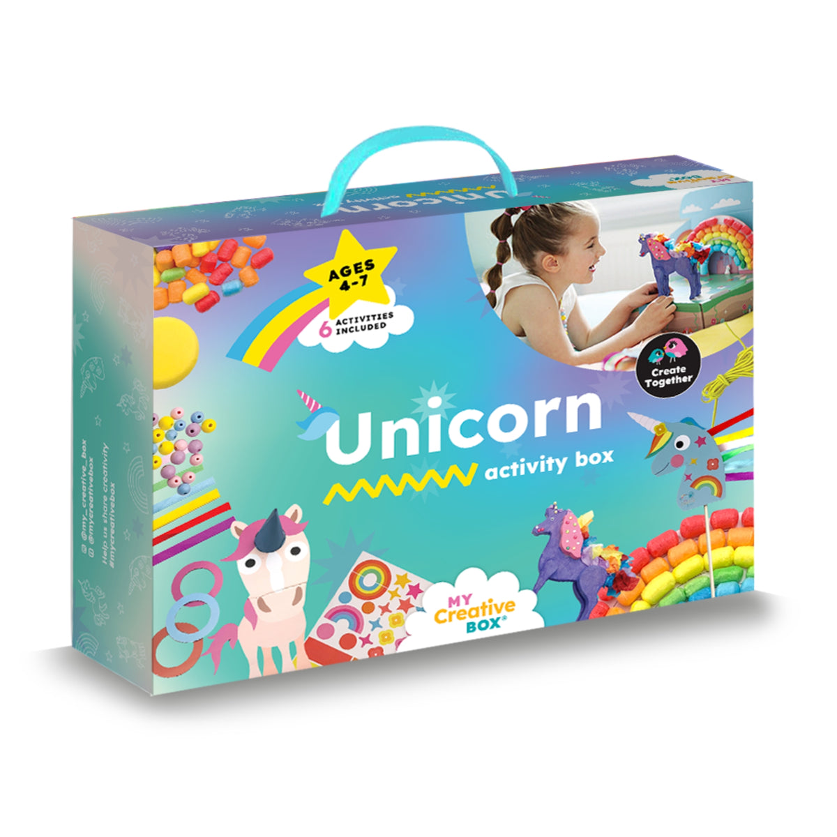 My Creative Box Unicorn and Fairy Collage Activity Box