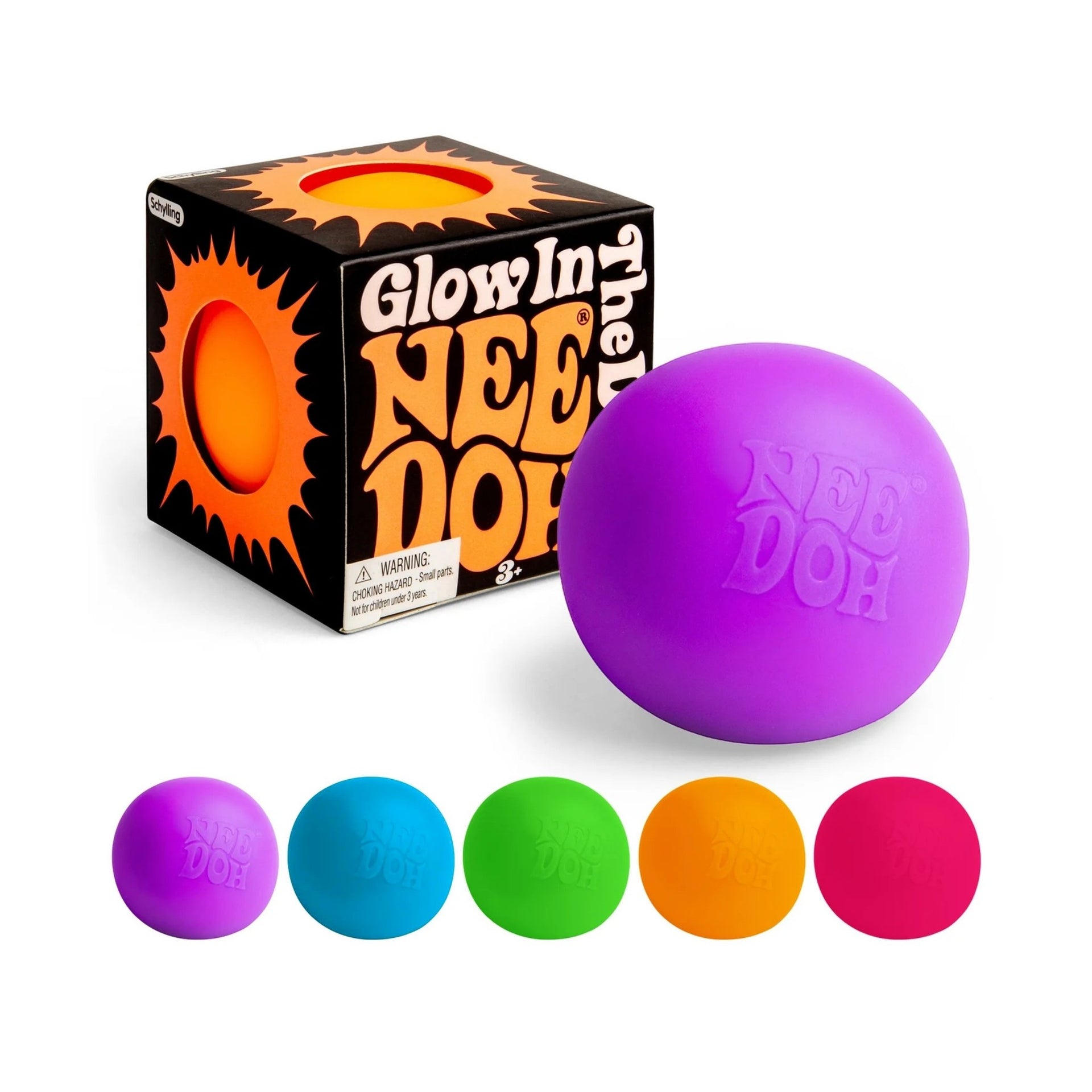 NeeDoh Glow in the Dark Groovy Glob