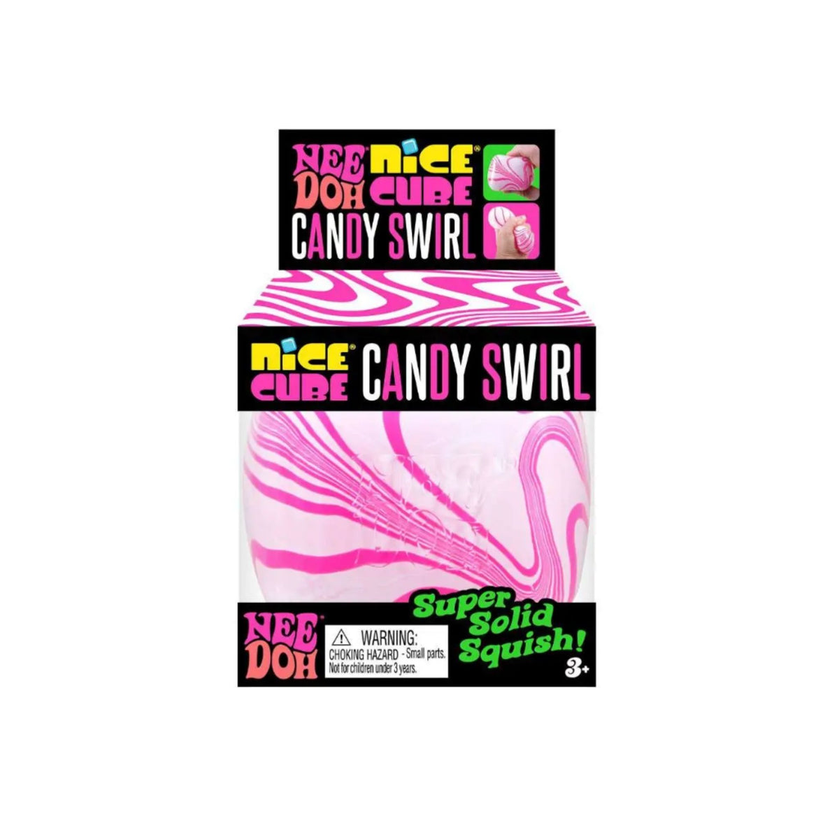 NeeDoh Candy Swirl Nice Cube