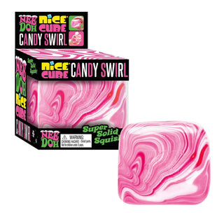 NeeDoh Candy Swirl Nice Cube