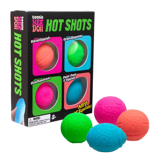 NeeDoh Hot Shots Teenie Multi-Pack