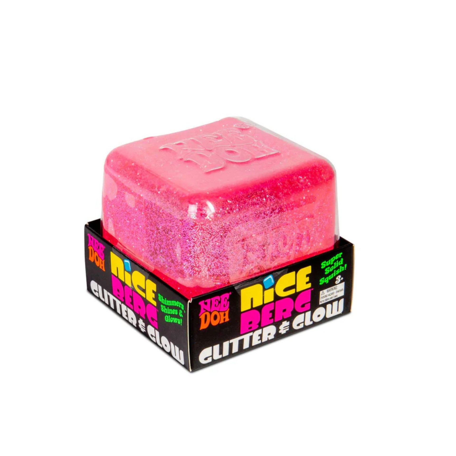 NeeDoh Niceberg Glitter & Glow