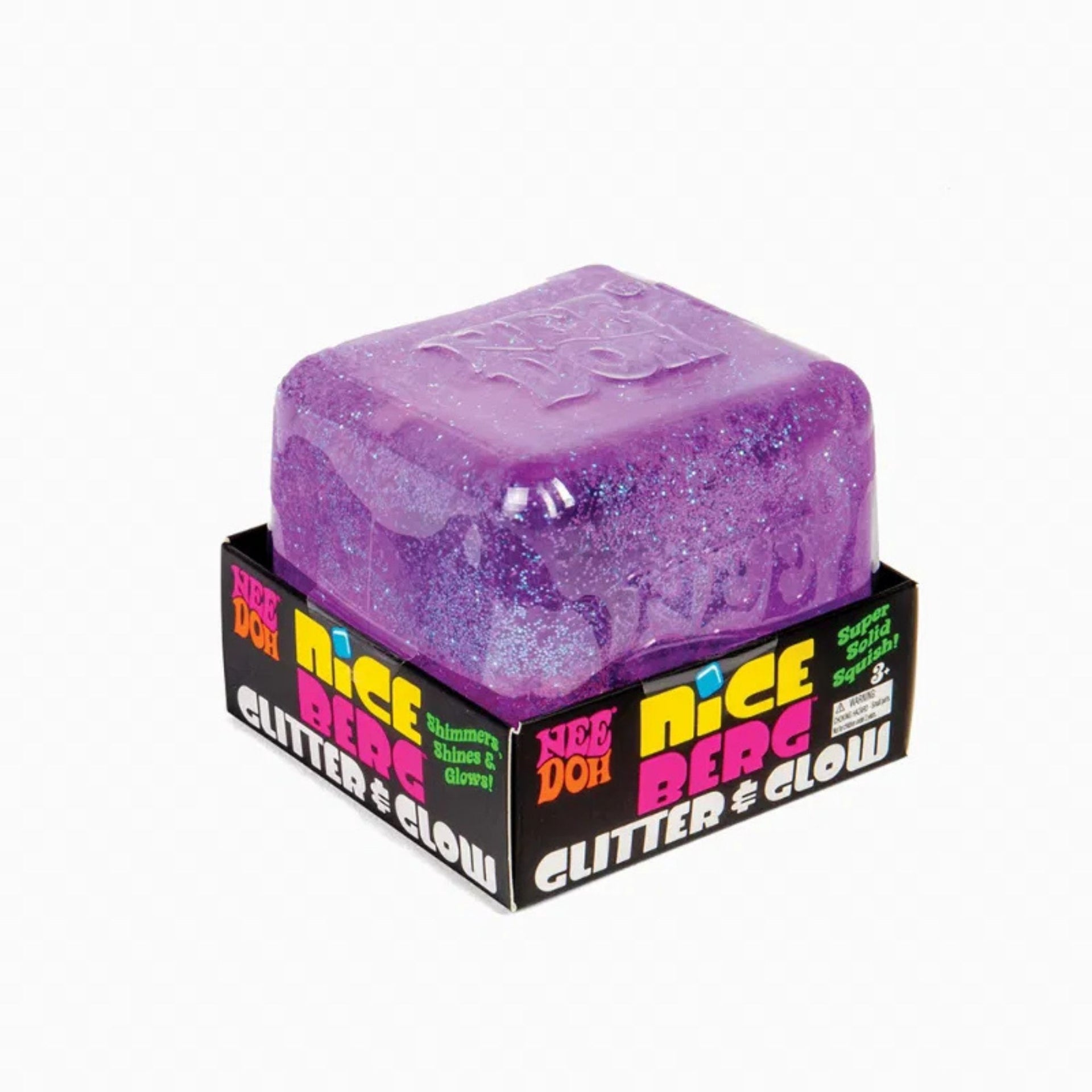 NeeDoh Niceberg Glitter & Glow