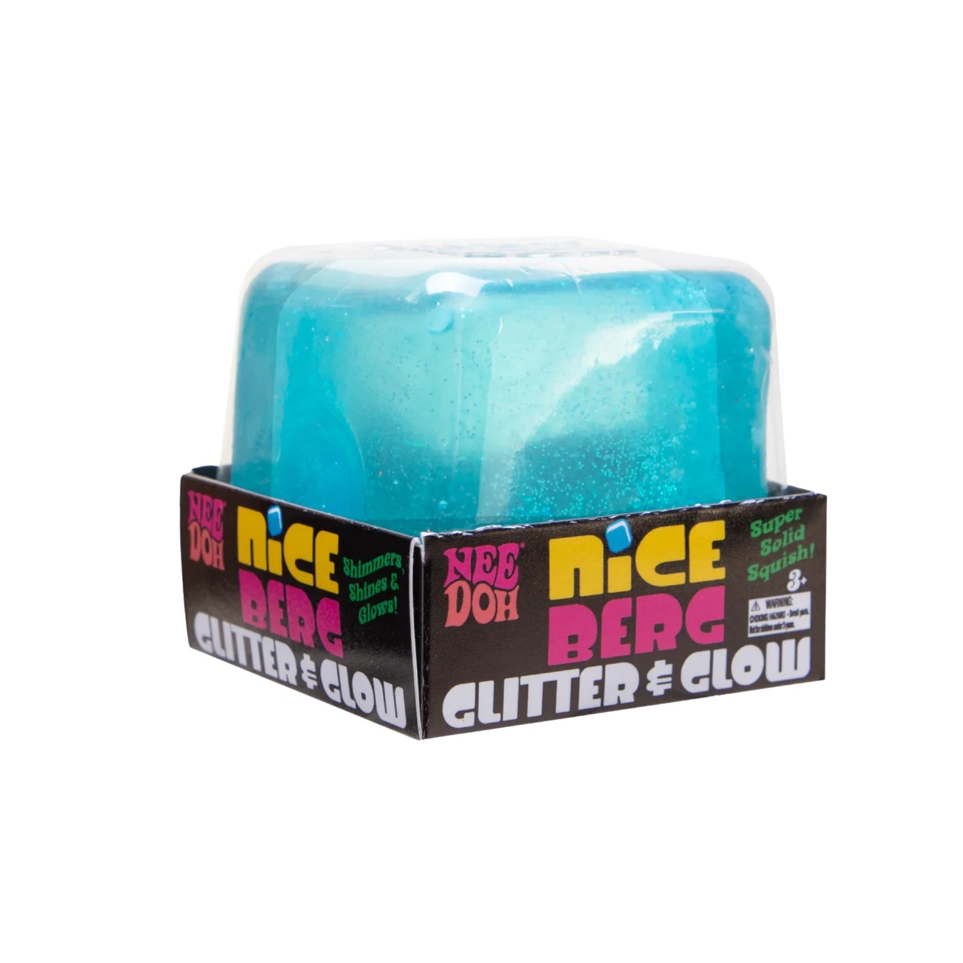 NeeDoh Niceberg Glitter & Glow