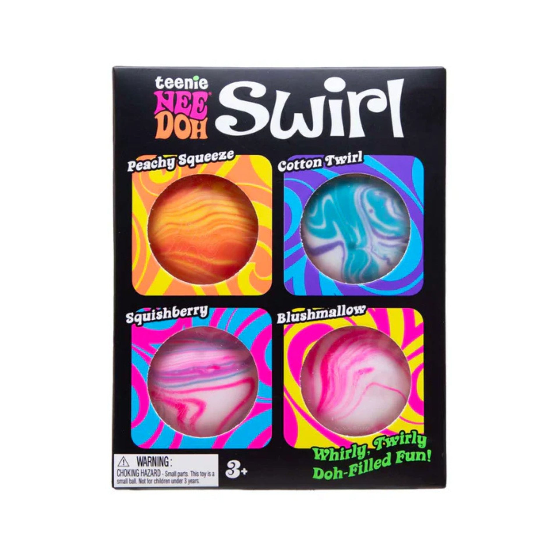 NeeDoh Swirl Teenie Multipack