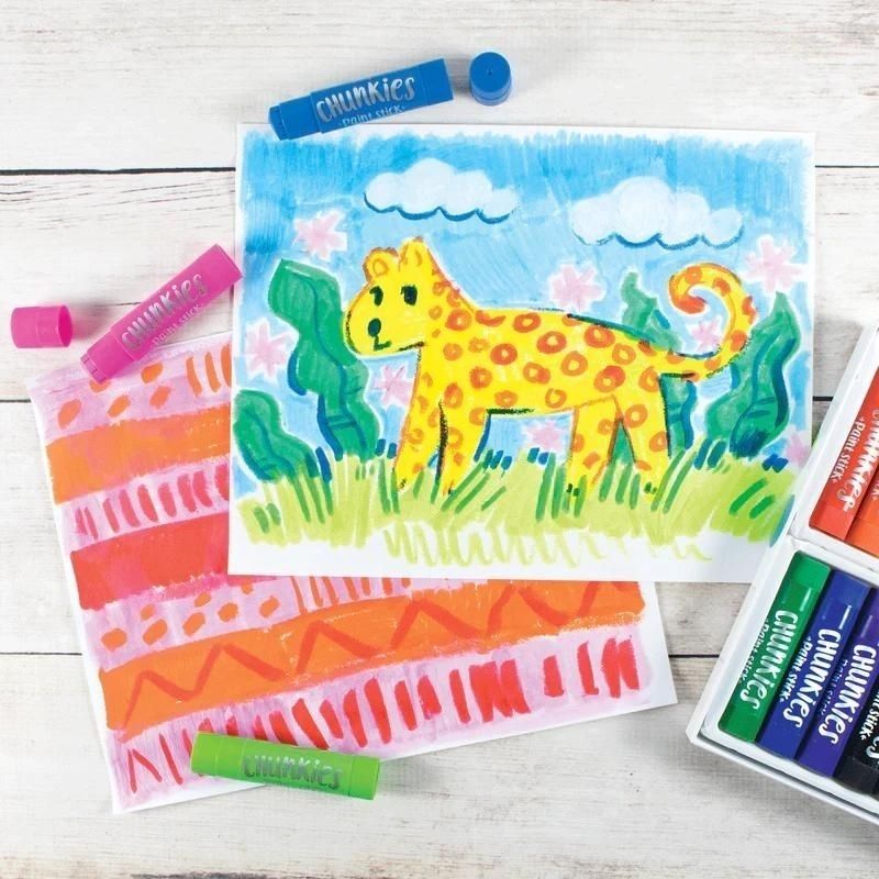 Ooly Chunkies Paint Sticks Set of 12 Colours
