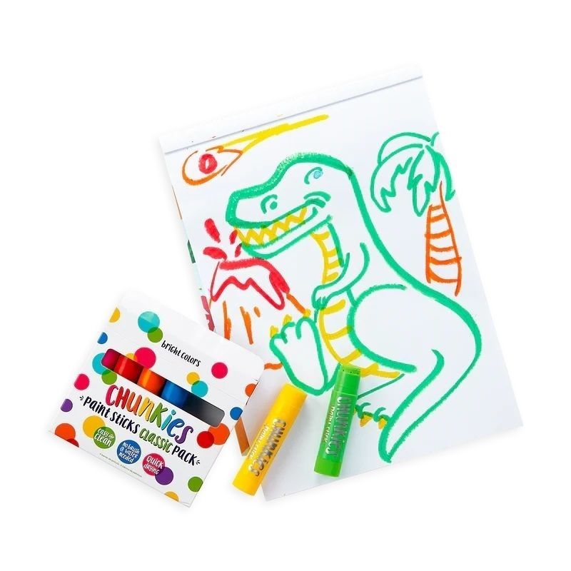 Ooly Chunkies Paint Sticks Set of 6 - Classic