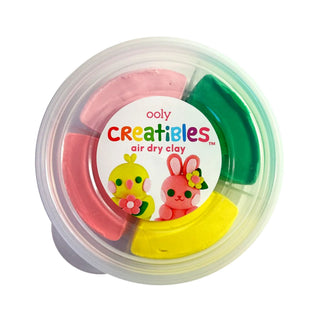 Ooly Creatibles DIY Air Dry Clay Kit - Garden Pals