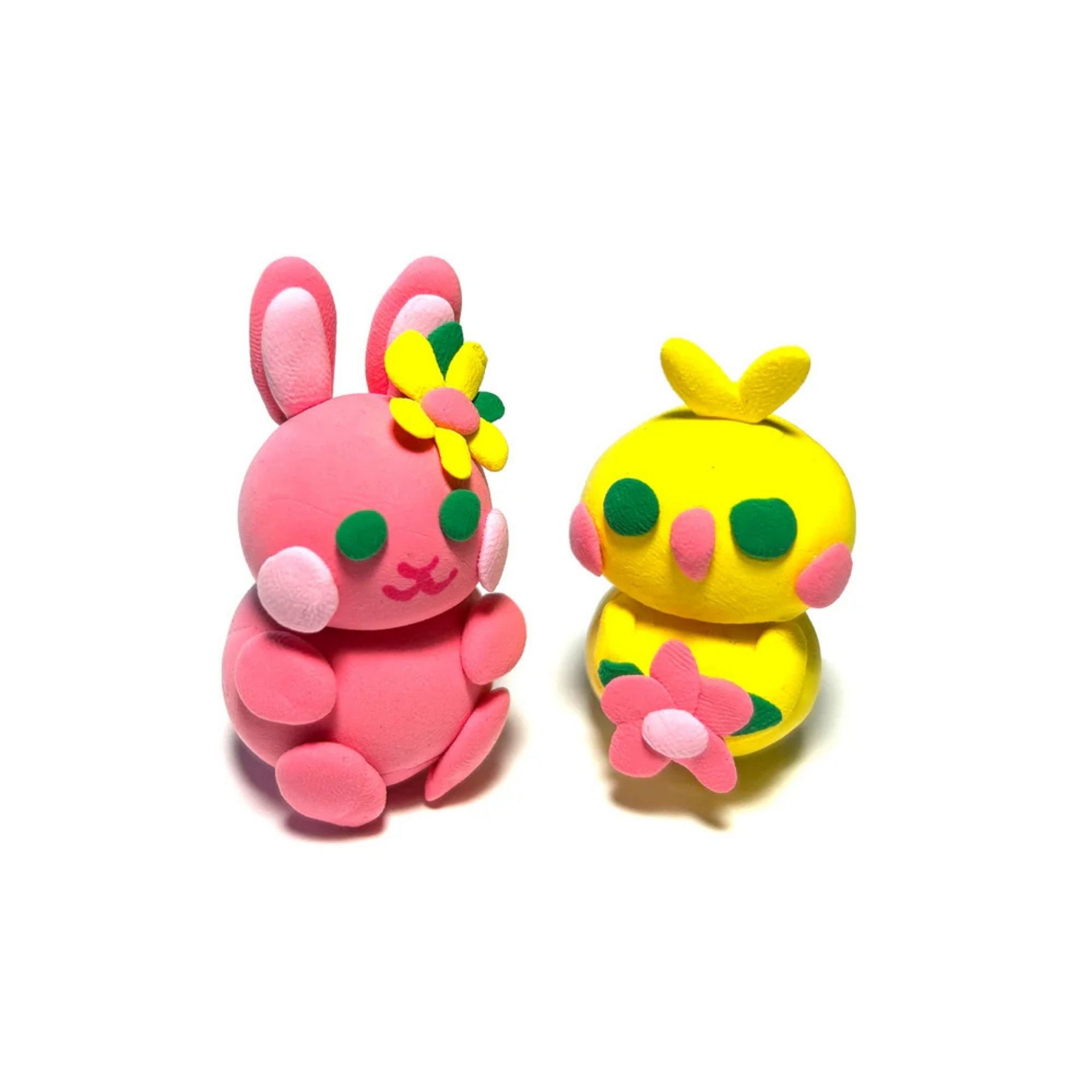Ooly Creatibles DIY Air Dry Clay Kit - Garden Pals