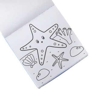 Ooly Carry Along Crayon & Colouring Book Kit - Sea Life